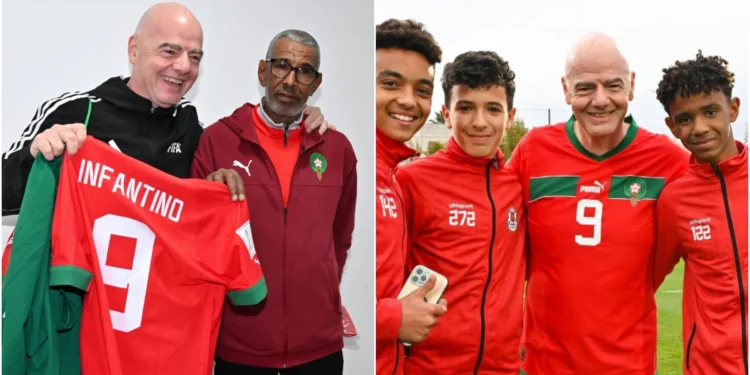 Infantino habría propuesto a Marruecos ser sede de la final del Mundial 2030 para afianzar su liderazgo