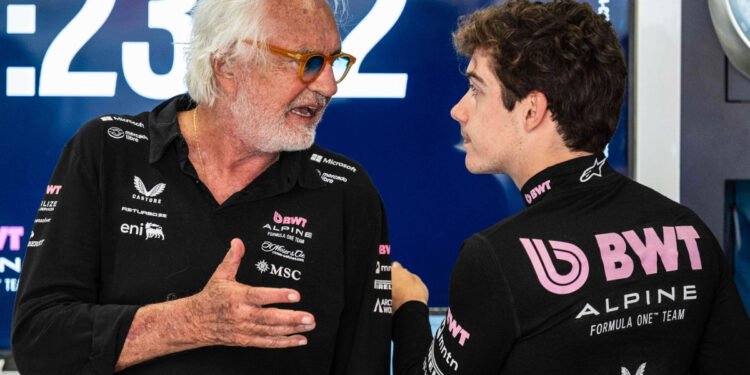 Flavio Briatore analizó el abandono de Colapinto en el GP de los Estados Unidos de Fórmula 1