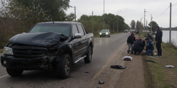 Tragedia en Punta Lara: camioneta embiste a familia y muere un bebé de 10 días